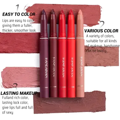 Handaiyan Matte Light Crayon Lipstick Lip Liner